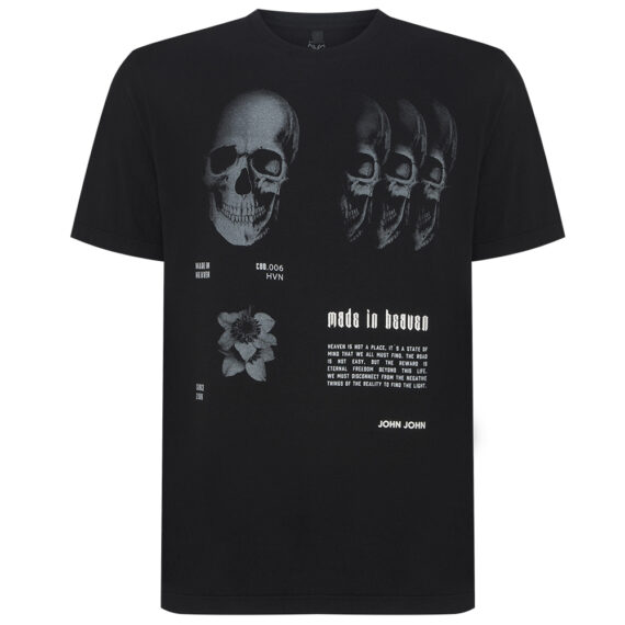 Camiseta John John Mult Skull Masculina 42.54.5252
