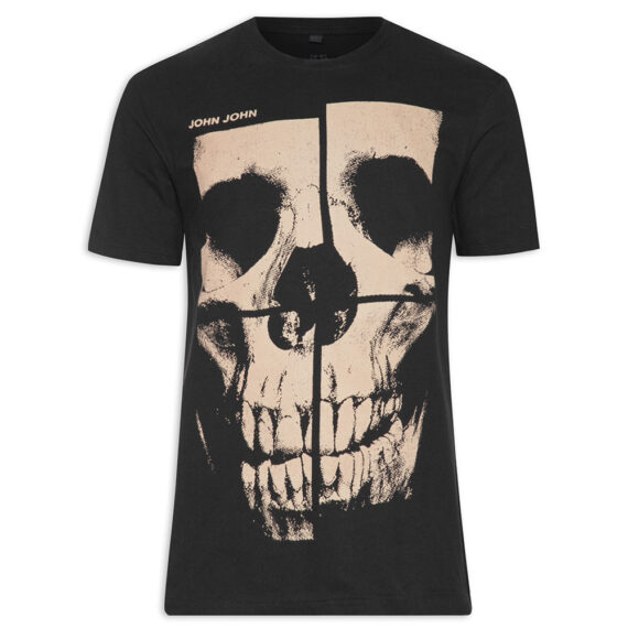 Camiseta John John Fit Skull Square Masculina