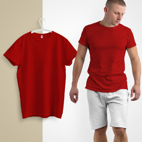 Kit 4 Camisetas Básicas Masculina Lisa Manga Curta Algodão