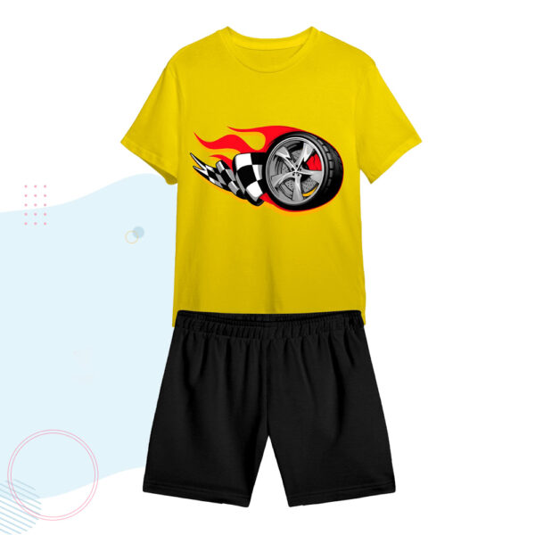 Kit 3 Conjuntos Juvenil Menino 12 Peças Camisetas e Shorts